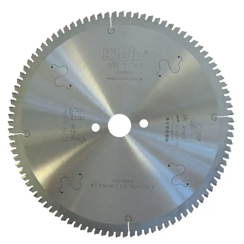 Jusqu'à Épuisement Des Stocks Lame circulaire ALU/PVC - Ø350 x 30 mm - ep 3,4/2,6 - 96 dents