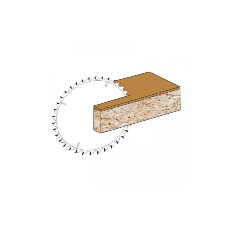 Meilleur Prix Lame circulaire MELAMINE pour Festool - ø160 x 20mm - 48 Dents plates trapèze - Ep 2,2/1,6 - AKE