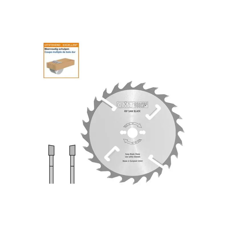 Authentique Lame circulaire carbure BOIS - Ø 400 x 30mm - 28 dents + racleurs - Ep 4,0/2,8 - 279.028.16M