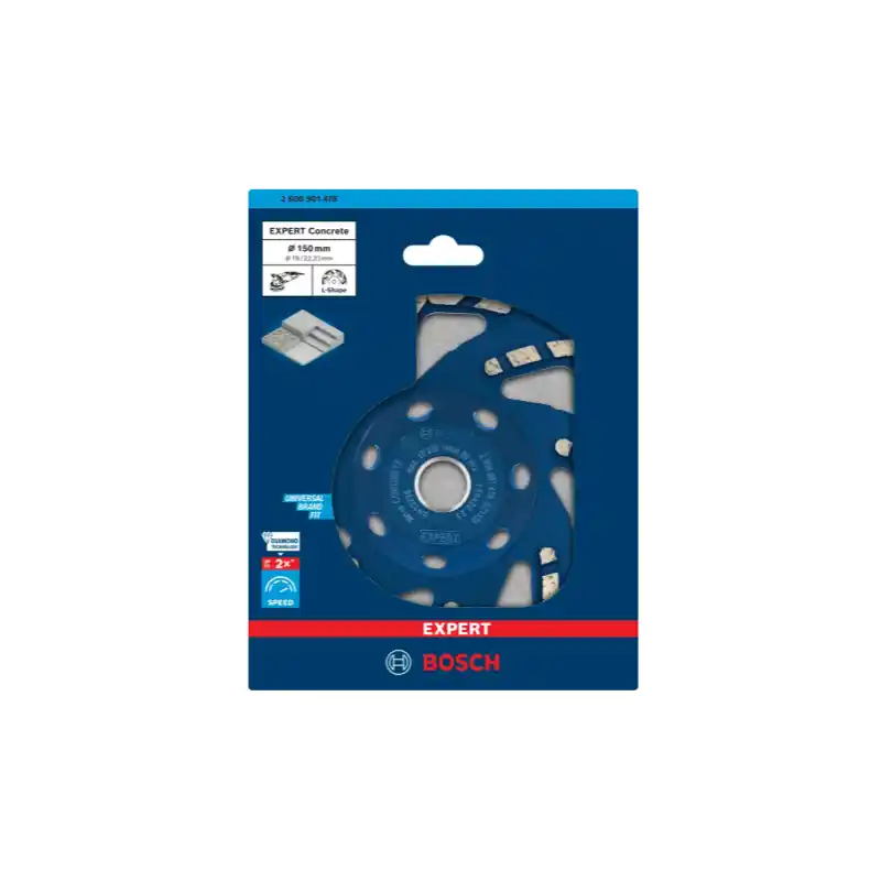 Disque meule assiette BETON 125mm - Bosch EXPERT Prix Bas