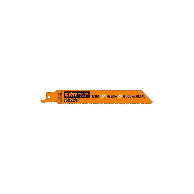 Lames de scie sabre BOIS/METAL 150mm - S922VF Quantité Limitée