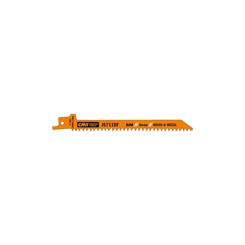 Lames de scie sabre BOIS/METAL 150mm - S711DF Paiement Sécurisé