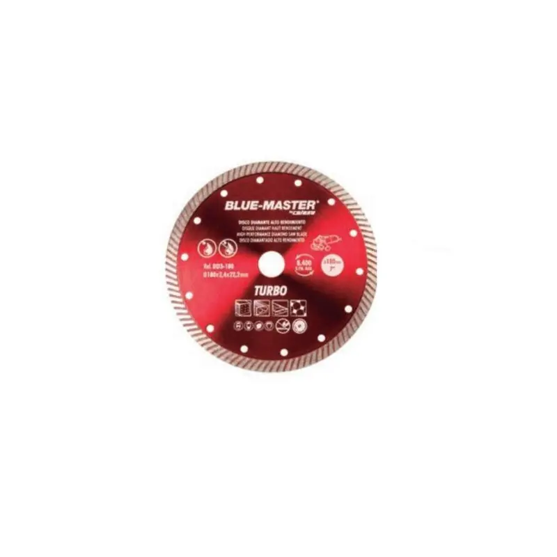 Disque diamant TURBO Ø 115 x 22.2 x 2 mm Nouvelle Collection