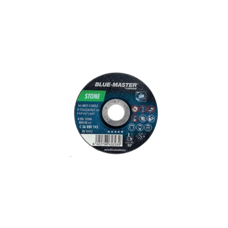 Jusqu'à Épuisement Des Stocks Disques à tronçonner Pierre & brique - Ø 125 x 22.2 x 2,5 mm