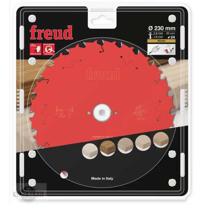 Petit Prix Lame circulaire bois Ø230 x 30mm - 2,8/1,8 - Z24 - Freud FR19W001H