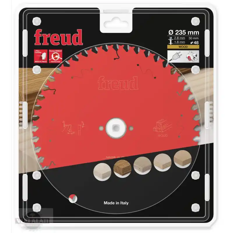 Lame circulaire bois Ø235 x 30mm - 2,8/1,8 - Z48 - Freud FR20W005H Dernier Modèle