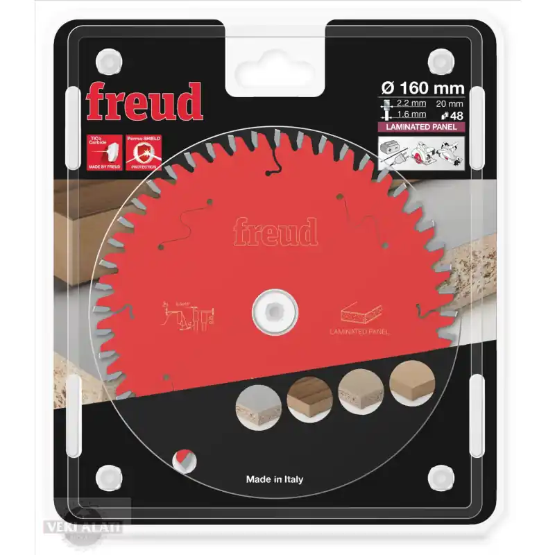 Lame circulaire mélamine Ø160 x 20mm - 2,2/1,2 - Z48 - Freud FR06L002H Meilleure Vente
