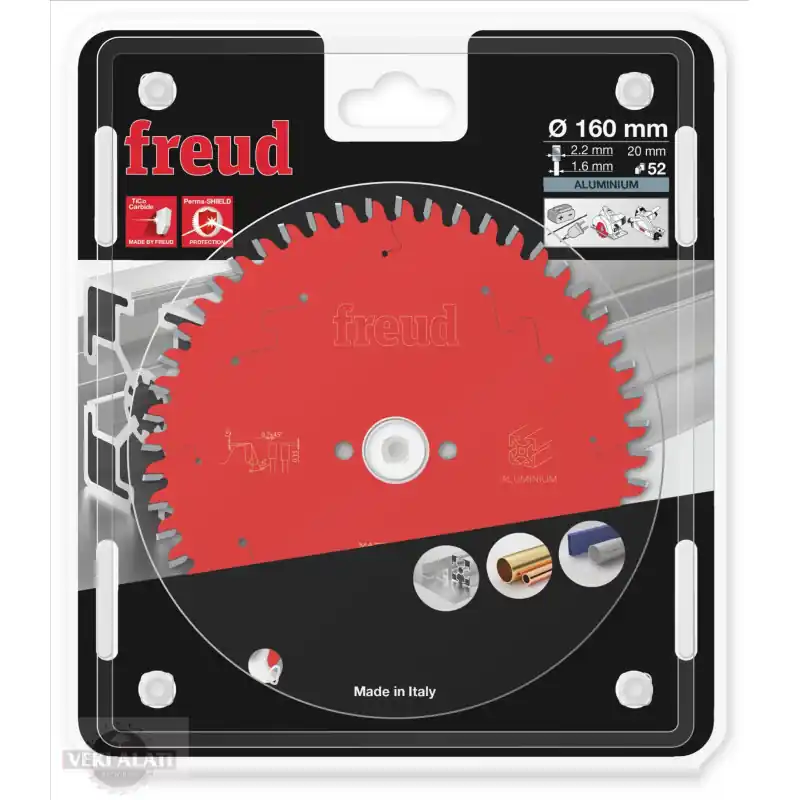 Lame circulaire ALU Ø160 x 20mm - 2,2/1,6 - Z52 - Freud FR06A001HC Seulement Aujourd'hui
