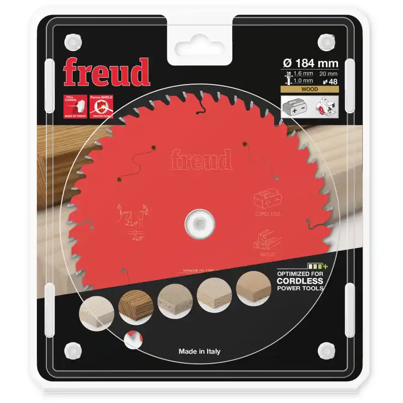 Achetez Aujourd'hui Lame circulaire bois Ø184 x 20mm - 1,6/1,0 - Z48 - Freud FR11W011HC