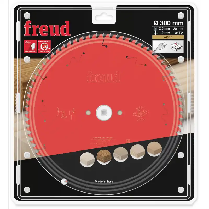 Lame circulaire bois Ø300 x 30mm - 2,5/1,8 - Z72 - Freud FR28W002T Must-Have