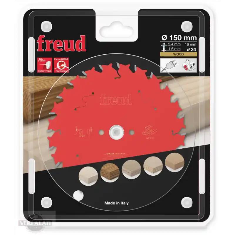 Lame circulaire bois Ø150 x 16mm - 2,4/1,6 - Z24 - Freud FR05W001H Meilleure Vente