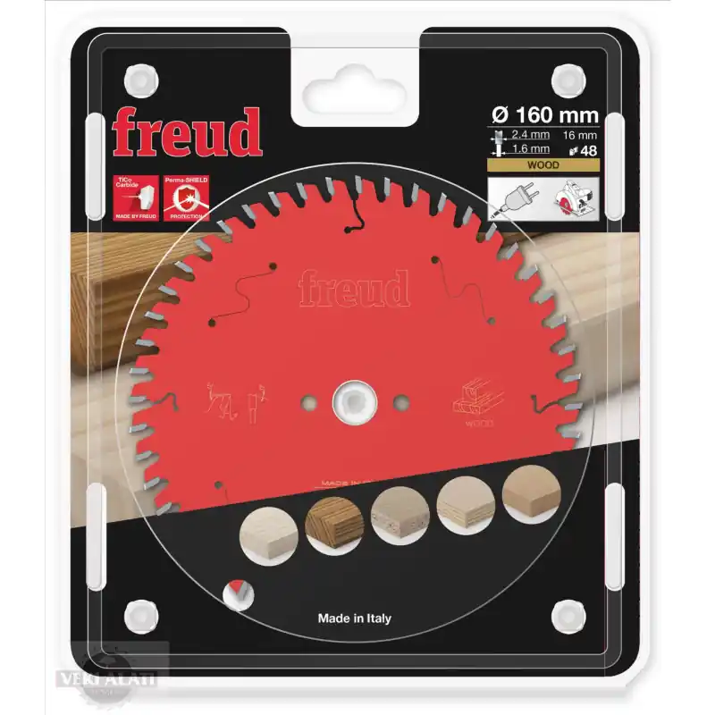 Bon Plan Lame circulaire bois Ø160 x 16mm - 2,4/1,6 - Z48 - Freud FR06W002H