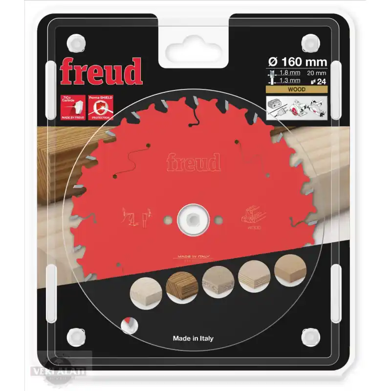 Must-Have Lame circulaire bois Ø160 x 20mm - 1,8/1,3 - Z24 - Freud FR06W003H