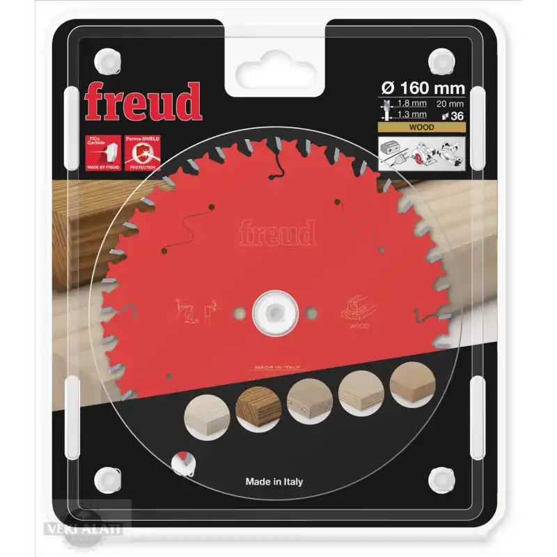 Lame circulaire bois Ø160 x 20mm - 1,8/1,3 - Z36 - Freud FR06W004H Affaire À Saisir