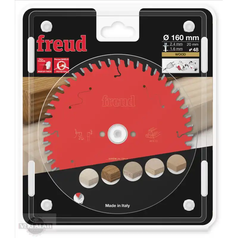 Meilleure Vente Lame circulaire bois Ø160 x 20mm - 2,4/1,6 - Z48 - Freud FR06W011H