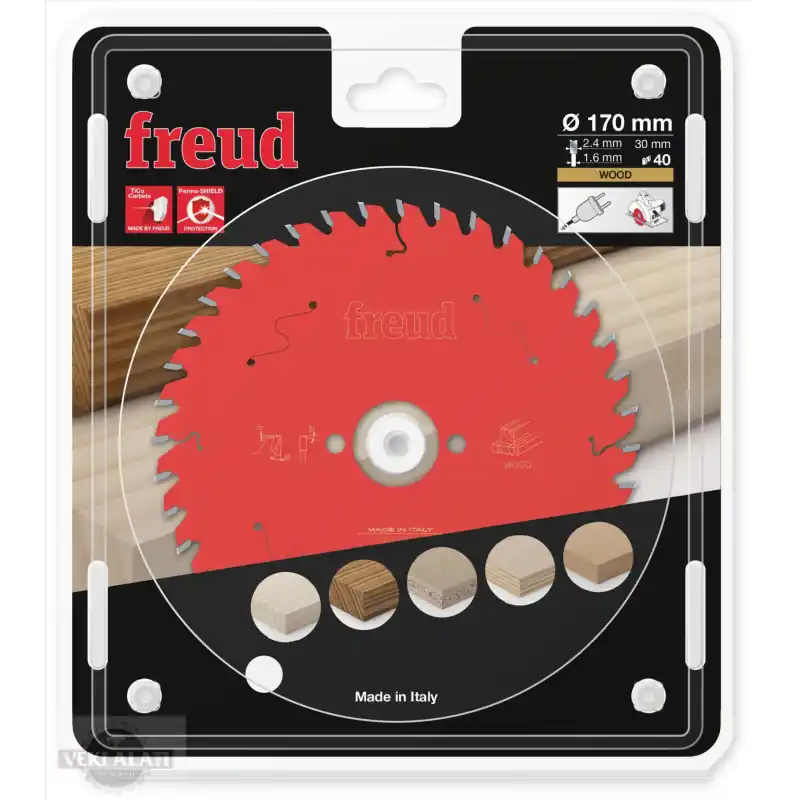 Offre Limitée Lame circulaire bois Ø170 x 30mm - 2,4/1,6 - Z40 - Freud FR08W002H