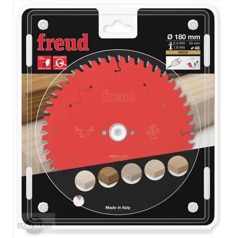 Lame circulaire bois Ø180 x 20mm - 2,4/1,6 - Z48 - Freud FR09W002H Top Vente