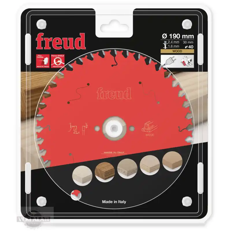 Soldes Lame circulaire bois Ø190 x 30mm - 2,4/1,6 - Z40 - Freud FR13W007H