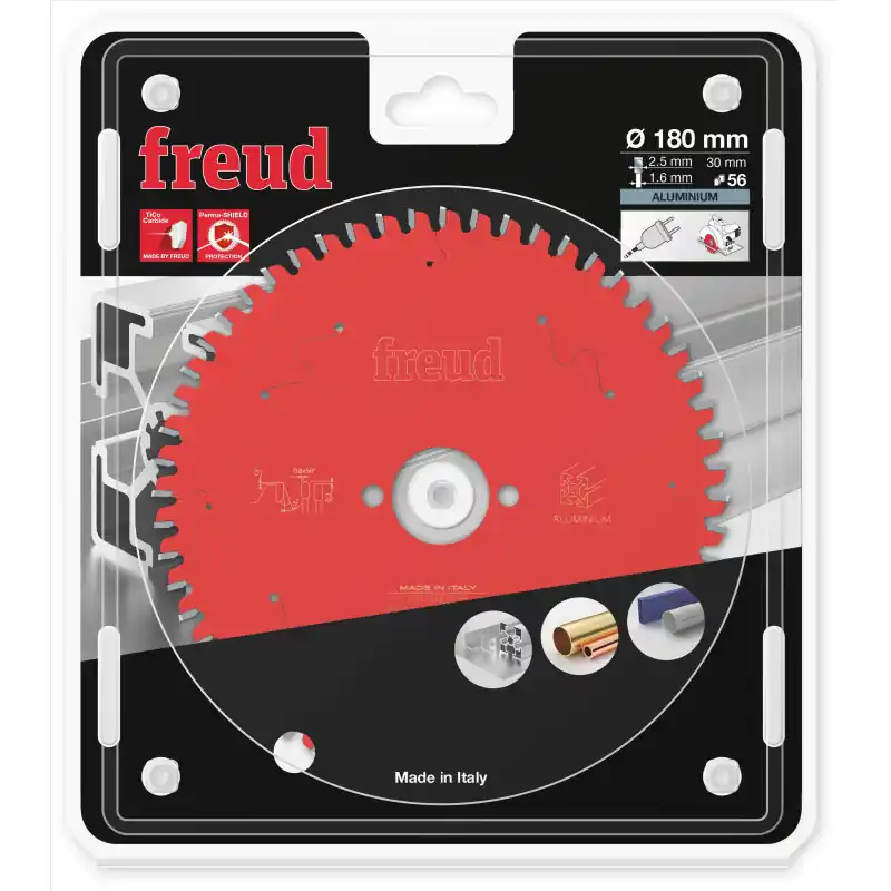 Lame circulaire ALU Ø180 x 30mm - 2,5/1,6 - Z56 - Freud FR09A001H Promotion