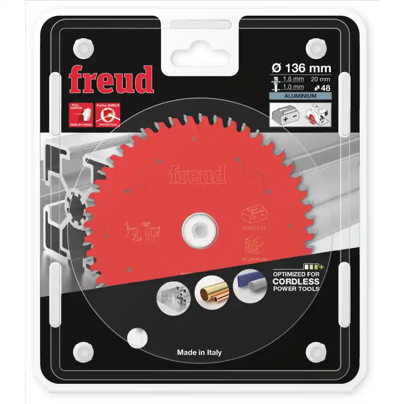 Lame circulaire ALU Ø136 x 20mm - 1,6/1,0 - Z48 - Freud FR03A001HC Prix Réduit