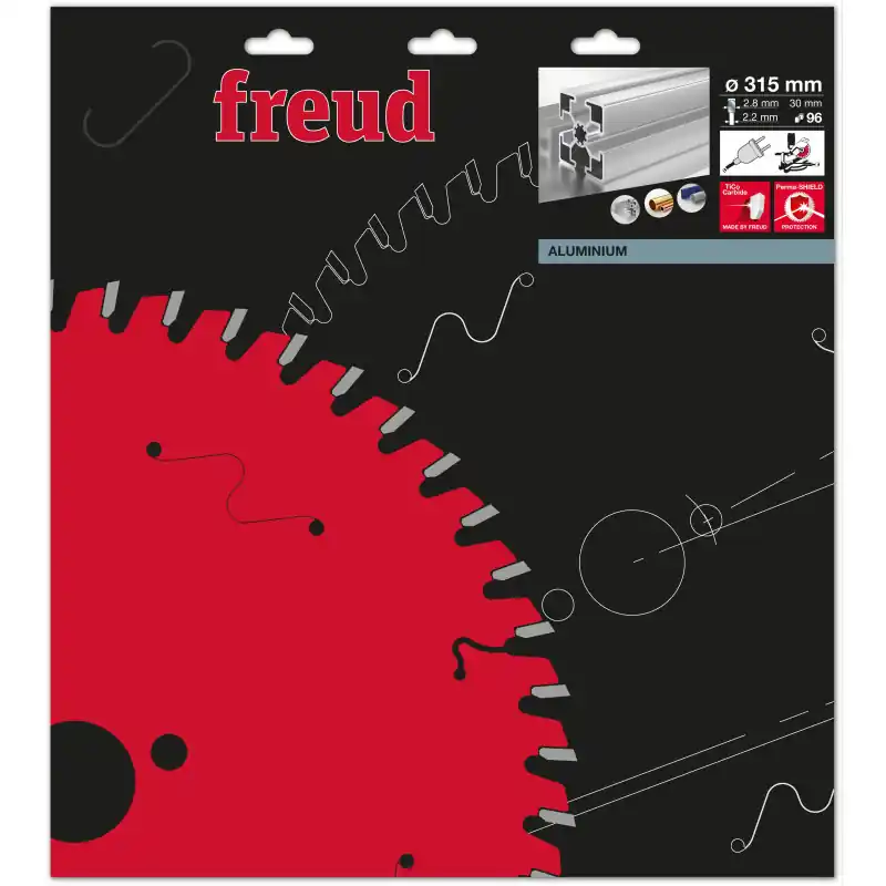 Expédié Aujourd'hui Lame circulaire ALU Ø315 x 30mm - 2,8/2,2 - Z96 - Freud FR30A001M