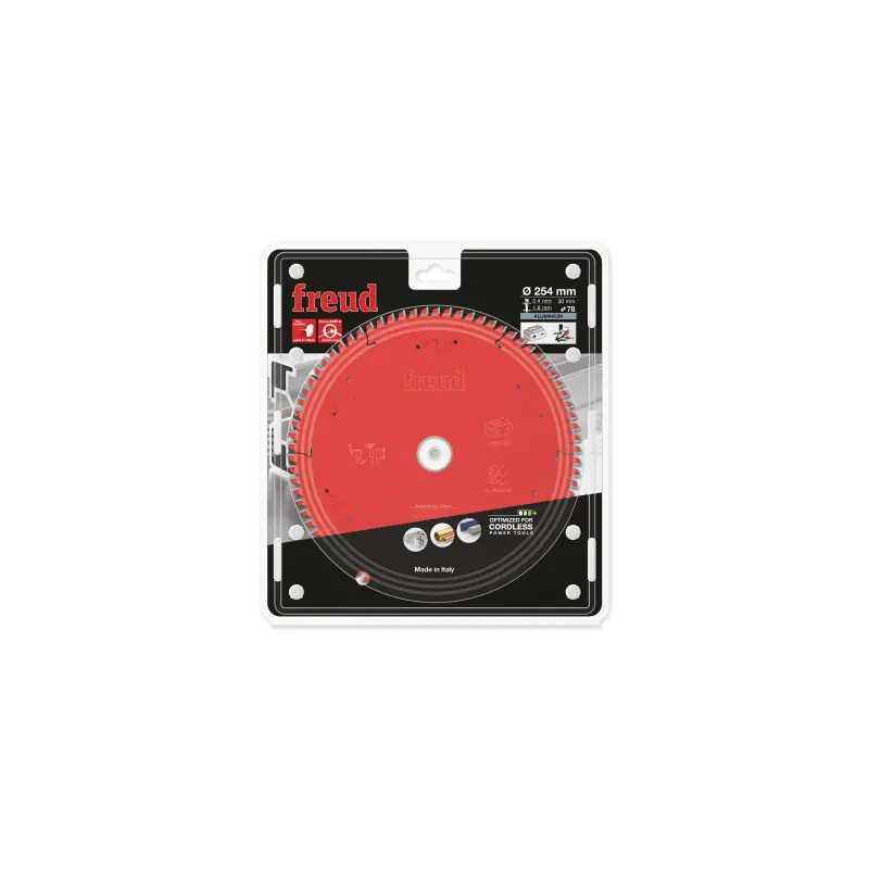 Lame circulaire ALU Ø254 x 30mm - 2,4/1,8 - Z78 - Freud FR24A002MC Solde