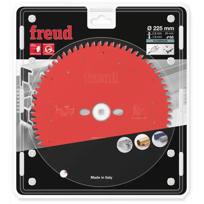 Lame circulaire ALU Ø225 x 30mm - 2,6/1,8 - Z68 - Freud FR18A001T Acheter Direct