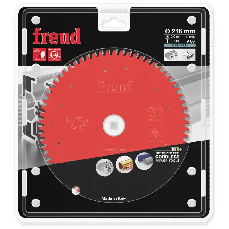 Lame circulaire ALU Ø216 x 30mm - 2,0/1,4 - Z66 - Freud FR16A001TC Top Vente