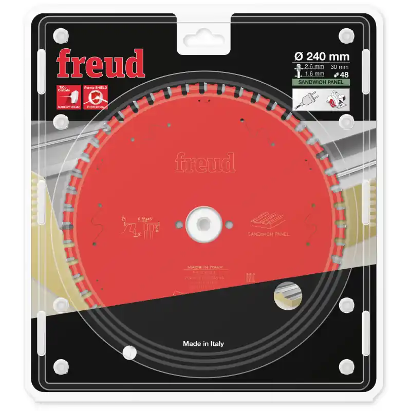 Lame circulaire SANDWICH Ø240 x 30mm - 2,6/1,6 - Z48 - Freud FR22X001H Super Prix