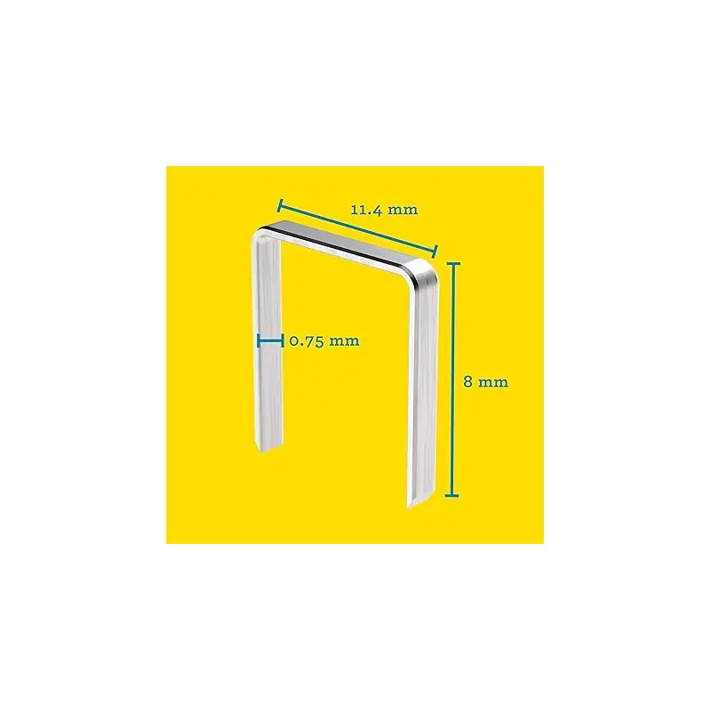 Super Prix Agrafes type 53 (11,4mm) - Hauteur 8mm - Boite de 1000