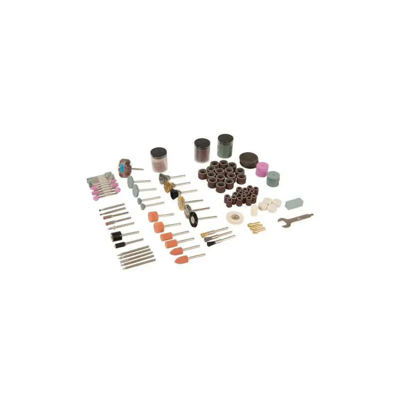 Promotion Kit d‘accessoires pour outil rotatif - 216 pièces