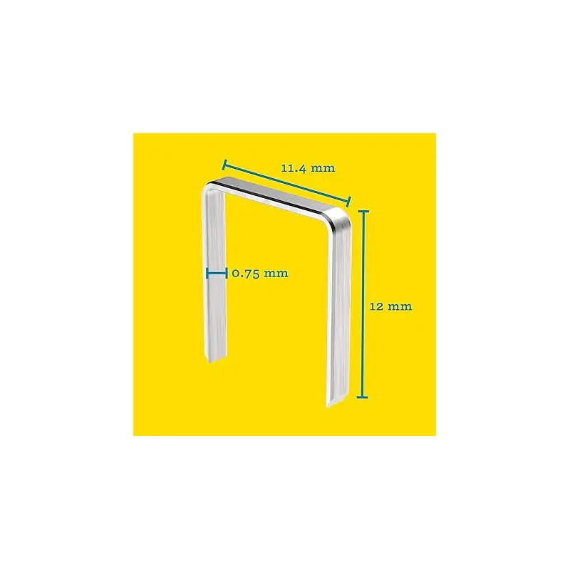 Agrafes type 53 (11,4mm) - Hauteur 12mm - Boite de 1000 Affaire À Saisir