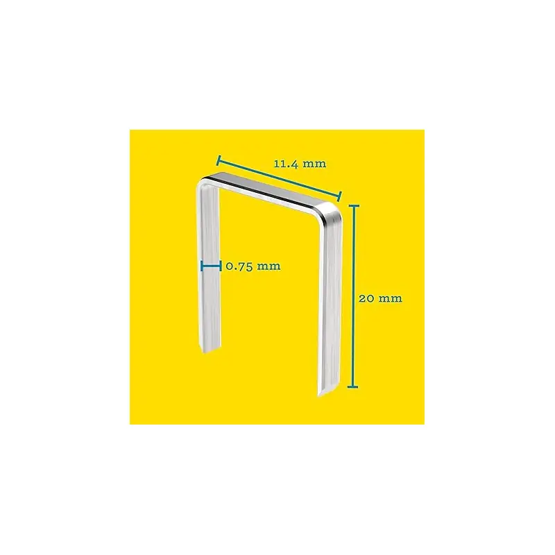 Agrafes type 53 (11,4mm) - Hauteur 20mm - Boite de 1000 Meilleur Choix