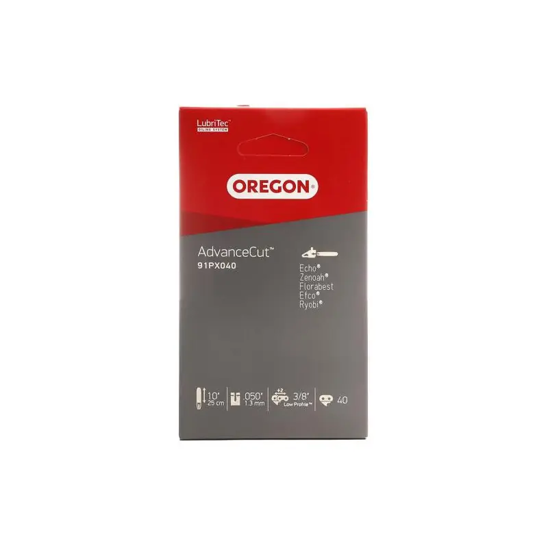Chaine de tronçonneuse OREGON 3/8‘ (9.25mm) - 1,3mm - 40 maillons 91PX040 Seulement Aujourd'hui
