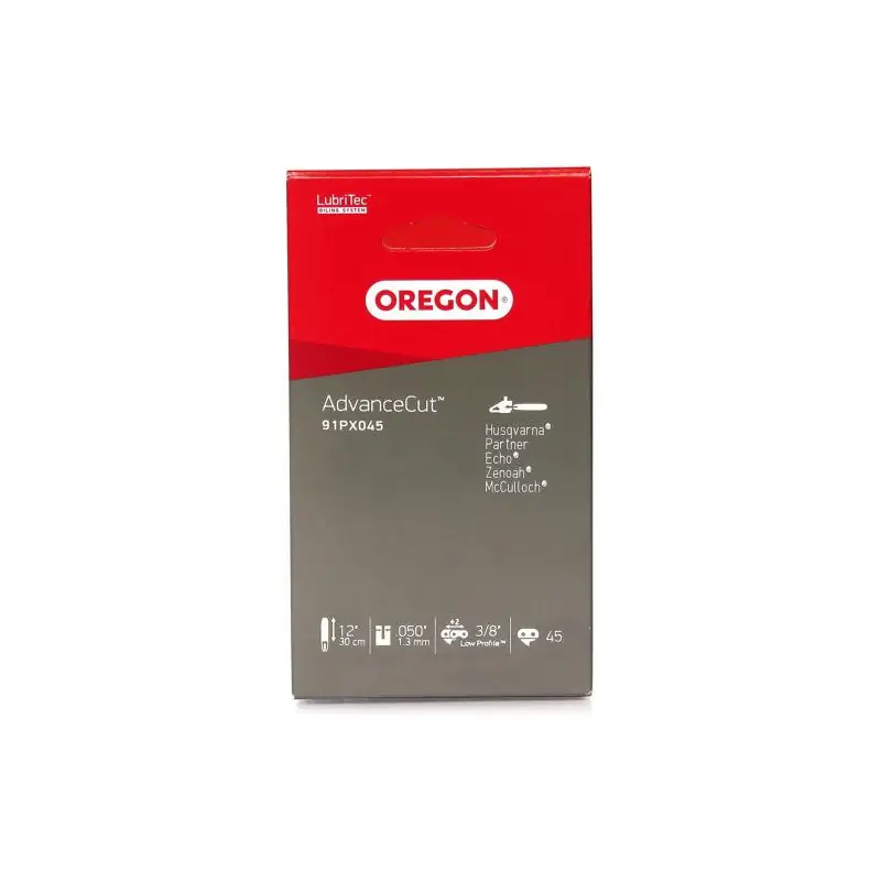 Petit Prix Chaine de tronçonneuse OREGON 3/8‘ (9.25mm) - 1,3mm - 45 maillons 91PX045