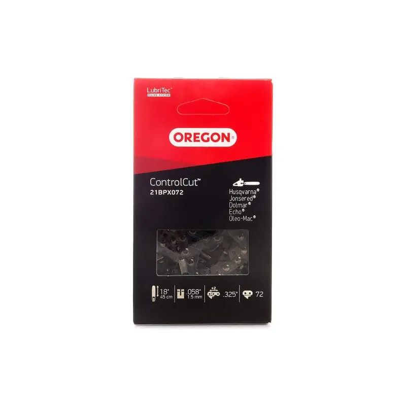 Seulement Aujourd'hui Chaine de tronçonneuse OREGON 325‘ (8.25mm) - 1,5mm - 72 maillons 21BPX072