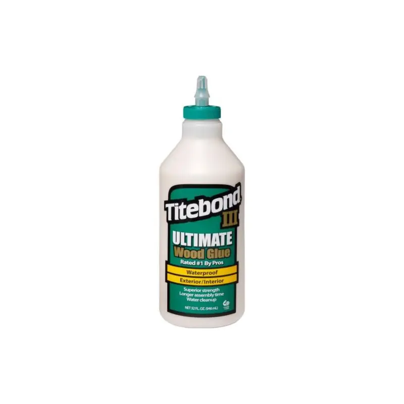 Paiement Sécurisé Colle à bois TITEBOND Ultimate III D4 - 946ml