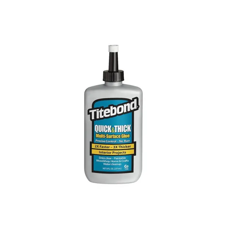 Colle rapide multi surface TITEBOND Quick & Thick 237ml Offre Du Jour