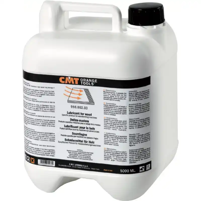 Bidon de lubrifiant pour le bois CMT - 5 Litres Paiement Sécurisé
