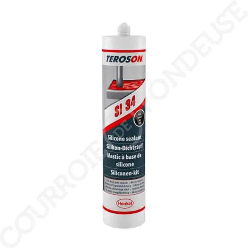 Teroson Mastic d‘étanchéïté silicone Noir SI 34 300ml SI-34-NOIR-300ML-TEROSON Nouvel Arrivage
