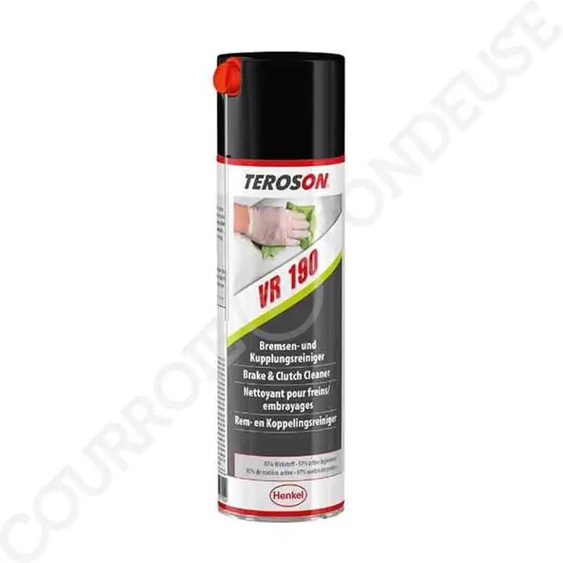 Prix Promo Teroson Nettoyant pour freins et embrayage VR 190 500ml VR-190-500ML-TEROSON
