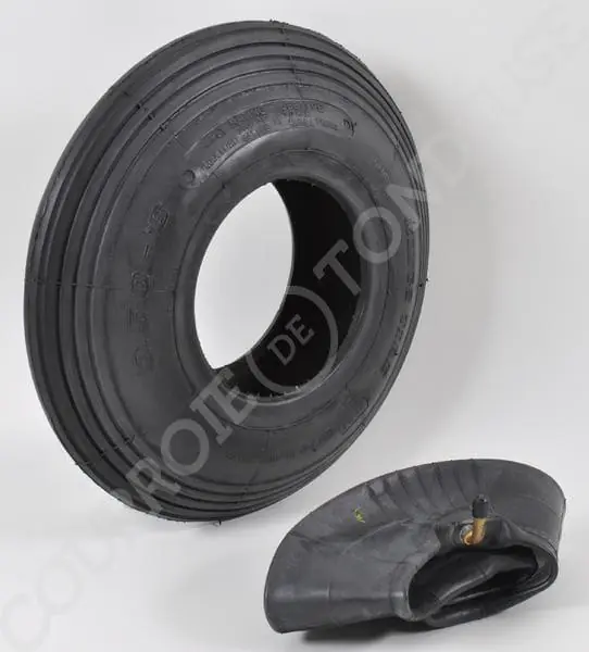 Pneu de tondeuse + chambre à air 3.50-6 4 plis T-510 35064T510S Meilleur Prix