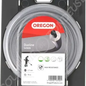 Haute Qualité Fil de coupe de débroussailleuse Oregon nylon Duoline 2,7mm 70m - 545828E 545828E
