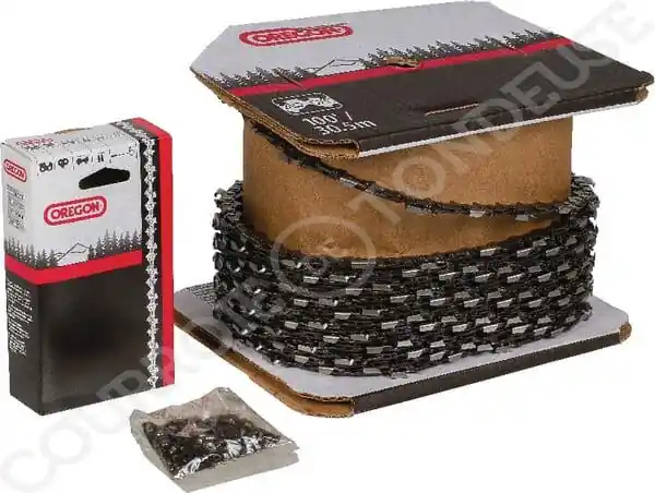 Chaîne de tronçonneuse Oregon 3/8" 1,5mm 1640 maillons (30,48m) Versacut en rouleau - 73DPX100R 73DPX100R Livraison Express