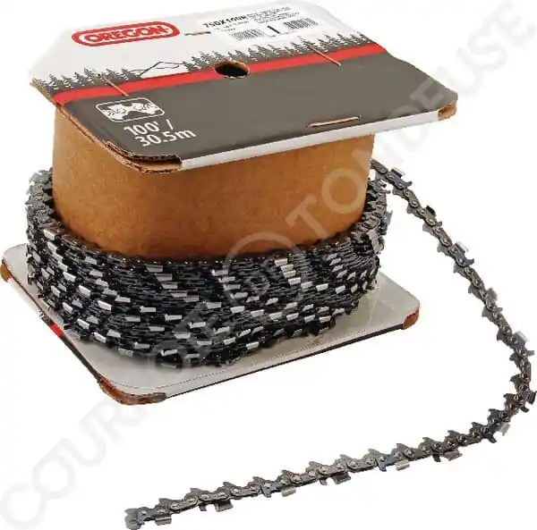 Chaîne de tronçonneuse Oregon 3/8" 1,6mm 1640 maillons (30,48m) Versacut en rouleau - 75DX100R 75DX100R Acheter Direct