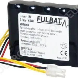 Retour Gratuit Batterie de robot tondeuse Li-Ion 18V 2500 mAh FB560610
