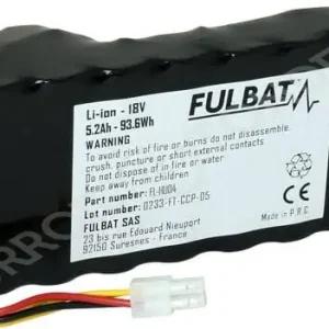 Batterie de robot tondeuse FL-HU04 - 18V 5,2 Ah Li-ion FB560618 Pas Cher