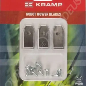 Achat Immédiat Lame de robot tondeuse Gardena Husvarna x 9pcs - 4087-20 9668095-01 FGP470000