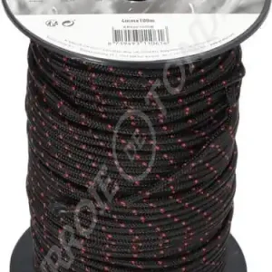 Acheter Direct Cordon de lanceur 4 mm x 100 m noir KR0401000B