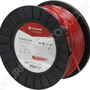 Usine Directe Fil de coupe de débroussailleuse diamètre 3mm 132m carré rouge NL30132SKR